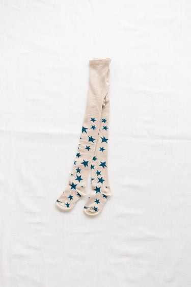 Fin & Vince Shooting Stars Tights, Ocean